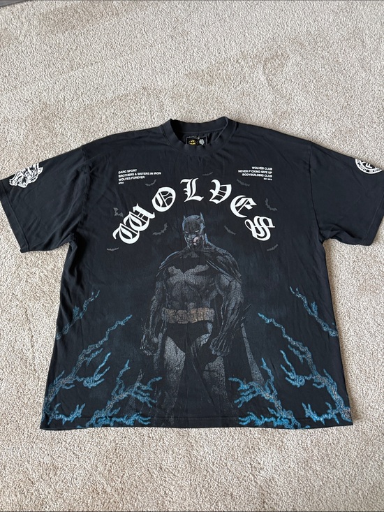 Darc Sport Other - Darc Sport Wolves Batman Black Lightning Graphic Gym Pump Cover Tee